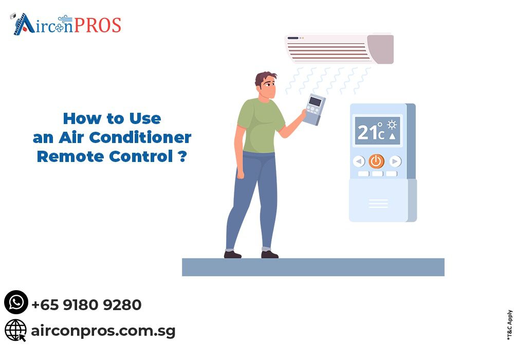 how to use aircon remote control