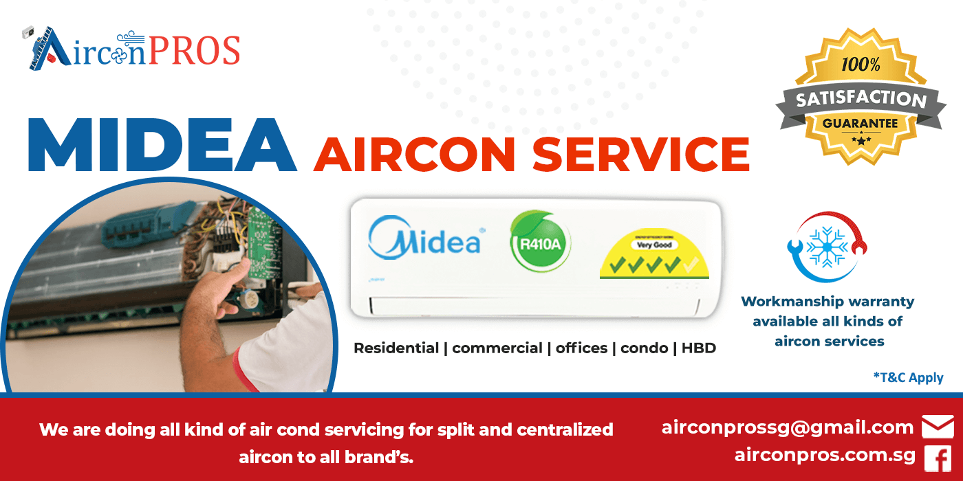 Midea aircon service