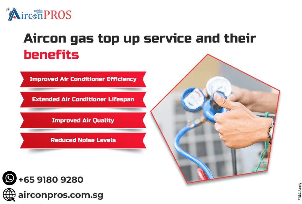 Aircon gas top up service and their benefits
