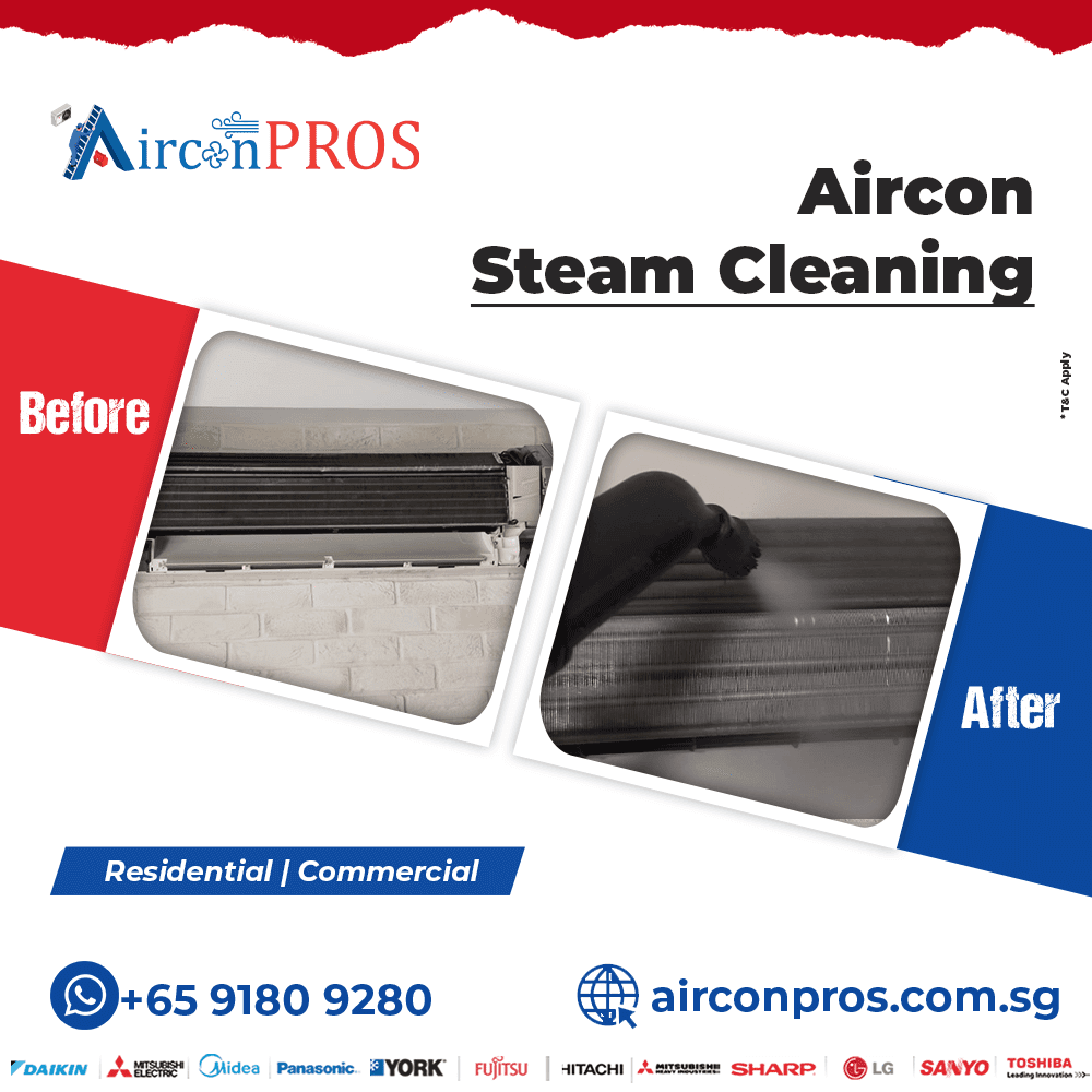 Aircon Steam Cleaning